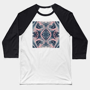 Fluid painting snake lair kaleidoscope dark Baseball T-Shirt